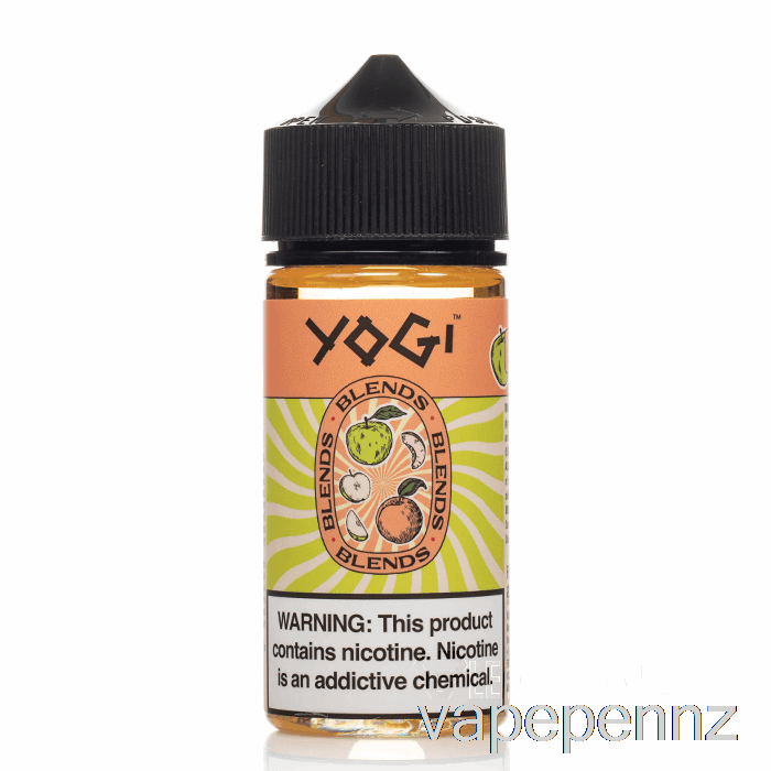 Apple Peach Ice - Yogi Blends - 100mL 6mg VAPE NZ